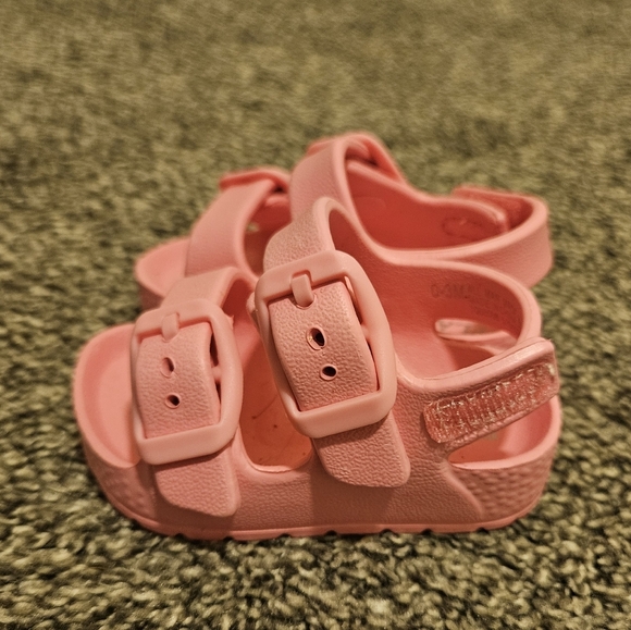 Pink Baby Sandals - Picture 2 of 6